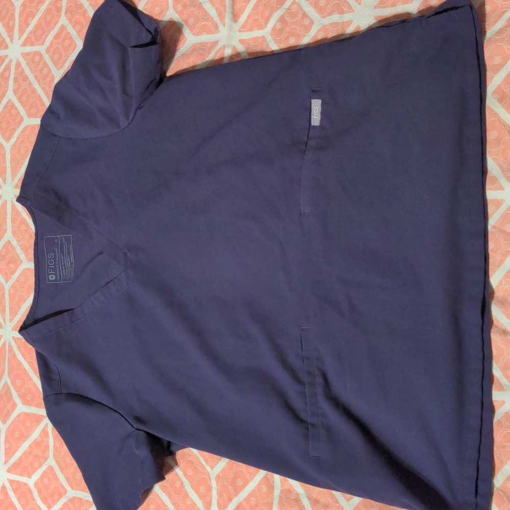 Women's Figs Purple Shadow Scrubs Set Medium